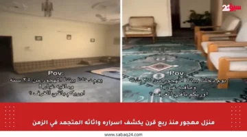 منزل مهجور منذ ربع قرن يكشف أسراره وأثاثه المتجمد في الزمن
